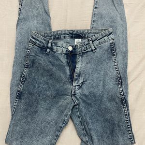 Skinny High Waist Ankle Length Denim