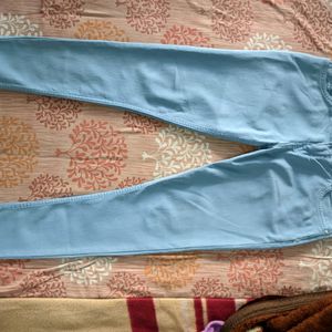 Light Blue Low Rise Skinny Jeans