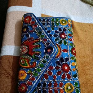 Amazing Multi Colour Clutch From Thailand