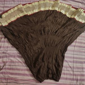 Brown Ethnic Skirt