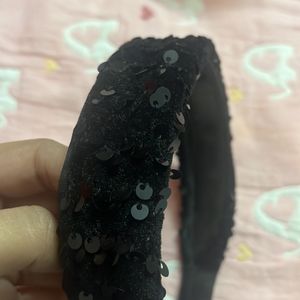 Black Party Wear Hairband