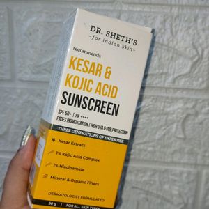 Dr sheths Kesar & Kojic Acid Sunscreen