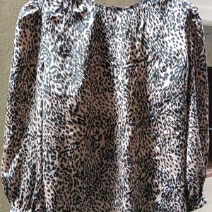 Animal Print Top