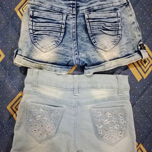 Combo Of 4 Shorts For Kids