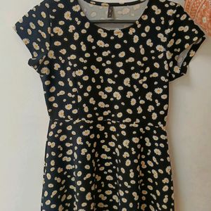 Black Floral Dress