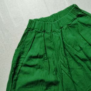 Green Palazzo Pants