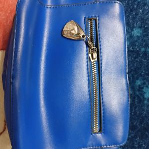 Blue Clutch Bag