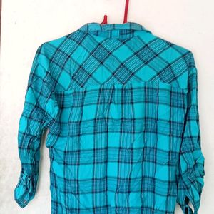 Blue Check Shirt