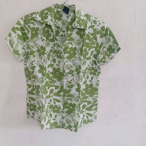 Green Top/shirt For Women