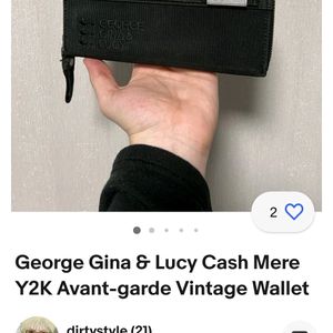 Authentic George Gina & Lucy Wallet