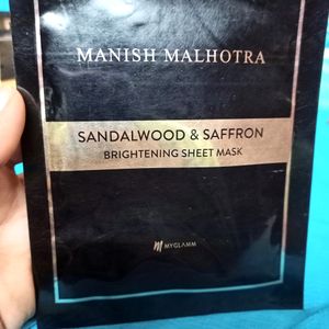 Pack Of 8 Manish Malhotra Brightening Sheet Mask