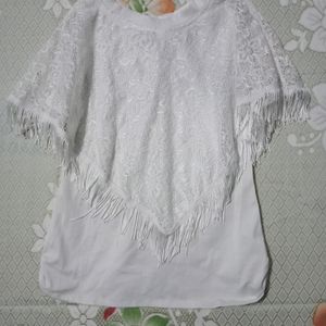 White Gorgeous Baby Girl Top