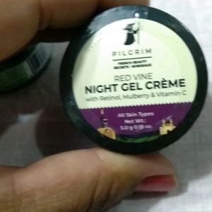 Pilgrim Night Gel Cream And Moisturizer