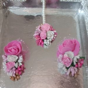 Beautiful Flower Jewellery Set