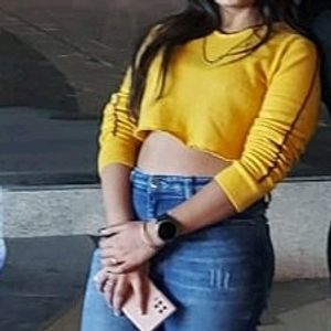 Yellow Crop Top