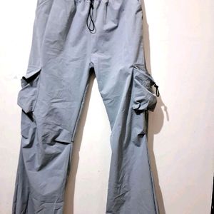 Zara Parachute Grey Unisex Cargo