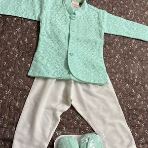 Kurta Pajama Set With Shoes