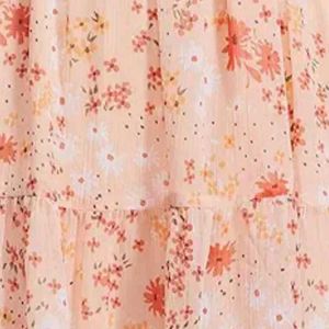 Floral Peach A Line💥💥