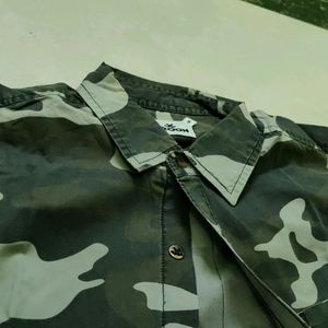 Wrogn Original Camouflage Men Shirt