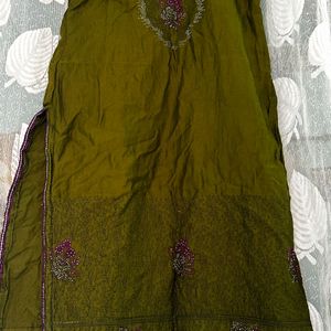 Cotton Stitched Suit And Salwar