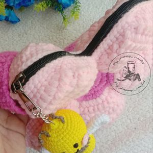 Crochet Bloom Sling Bag