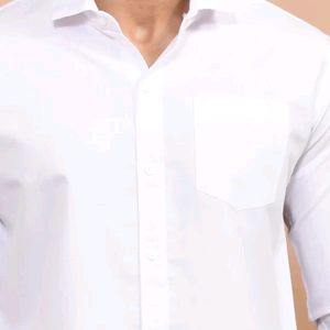 Casual White Shirt For Men's