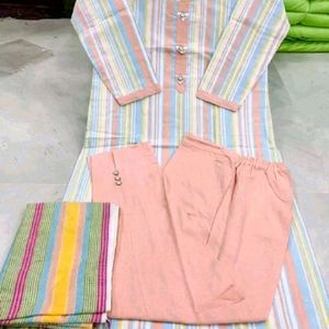 4 Set Of Kurta And Pant 1 Dupatta Sale❗