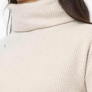 High Neck Knitted Pullover