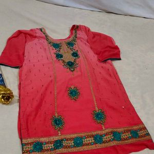 Beautiful Stitched Kurta Palazzo Dupatta Sets