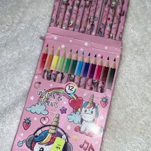 Unicorn Pencil Color