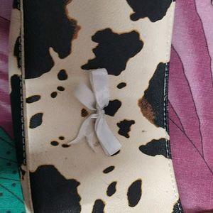 Cow print Handbag