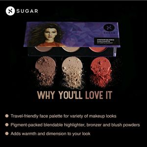 Sugar Contour De Force Face Palette