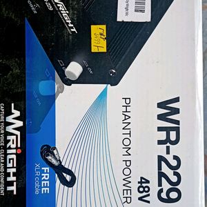 WR-229 48V WRIGHT Phantom Power