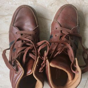 Leather Boys Shoes Size UK 3