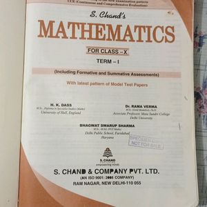 Class 10 S.chand Maths Part 1