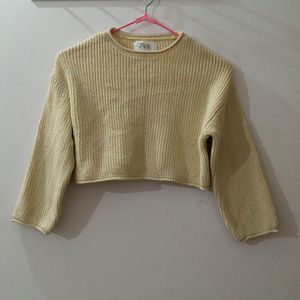 Zara Crop Sweater