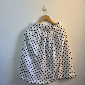 Polka Dot Cotton Skirt