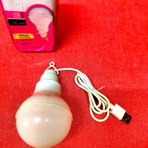 USB LED Bulb, Warm Light