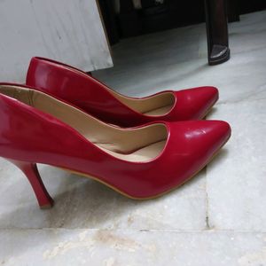 Red Pump Heels