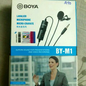 SEAL PACK NEW BOYA AUTHENTIC MIC