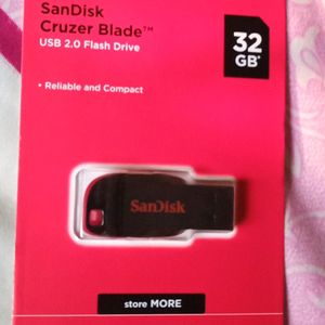 32 GB Sandisk Pendrive