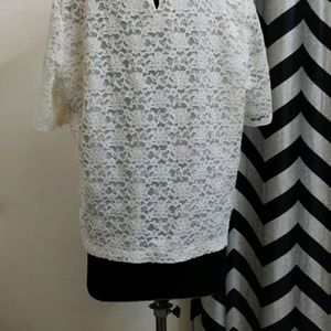 Plus Size Lace Top