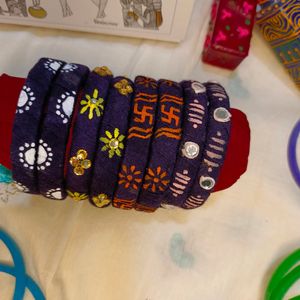 Handmade Fabric Bangles