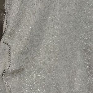 Silver Dupatta