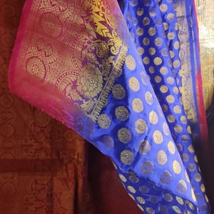 Brand New Banarasi Saree With Attached Bp