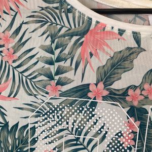 Tropical printed tshirt