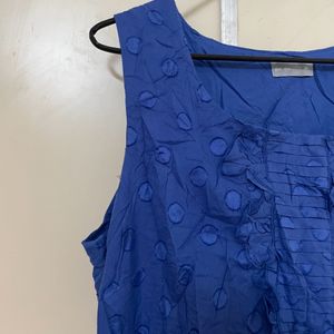 Women Blue Dress