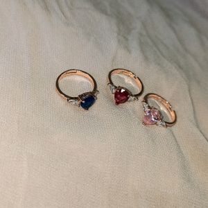 3 Diamond rings