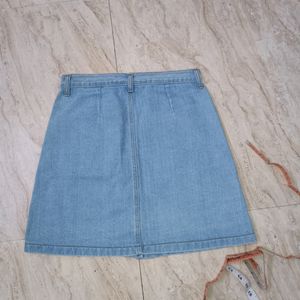 DENIM SKIRT