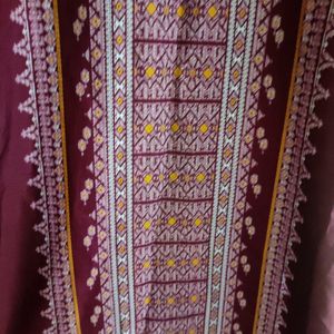 Printed A Line Kurtha